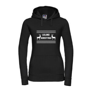 Dames Hoodie Lelijke Kersttrui