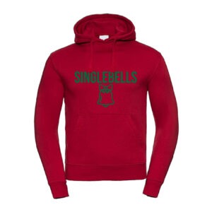 Heren Hoodie Singlebells met Klok