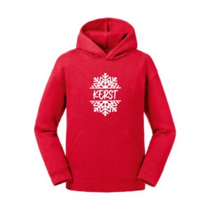 Alternative view of Kids Hoodie Kerst met sneeuwvlok